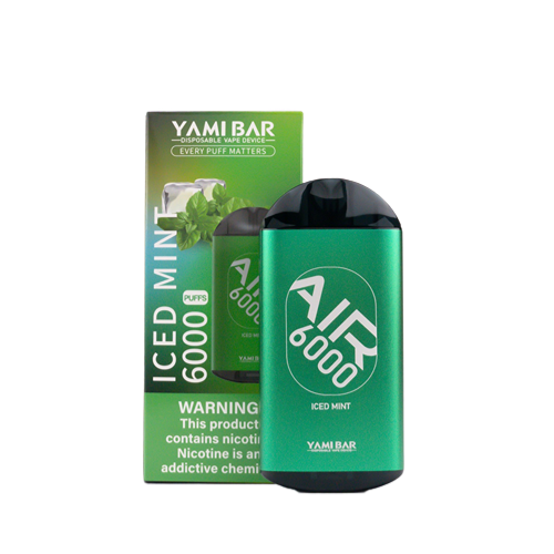 YAMI BAR Air 6000 - jeges menta