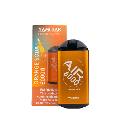 YAMI BAR Air 6000 - Orange Sodavand