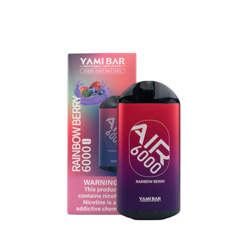 YAMI BAR Air 6000 - Rainbow Berry