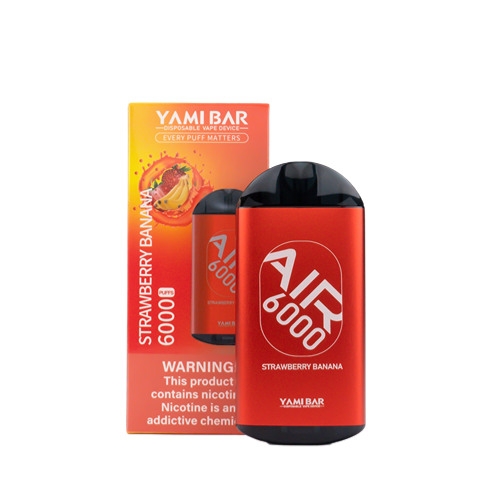 YAMI BAR Air 6000 - Fraise Banane