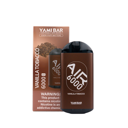 YAMI BAR Air 6000 - Vaniljetobak