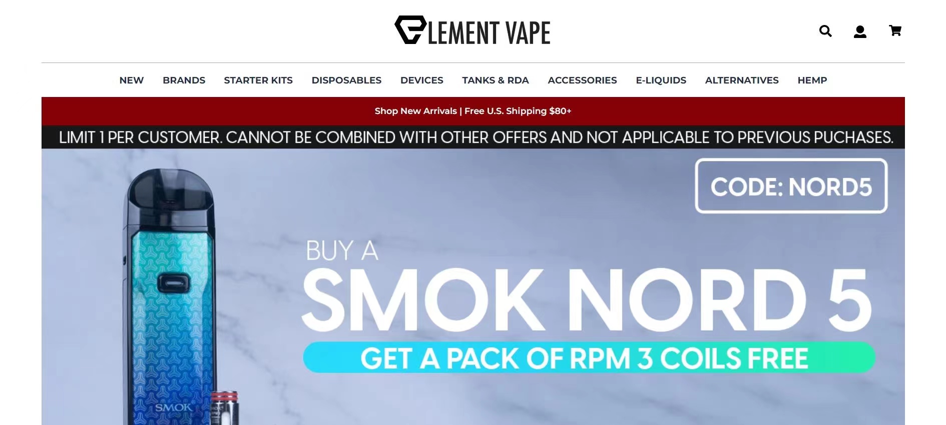 élément vape