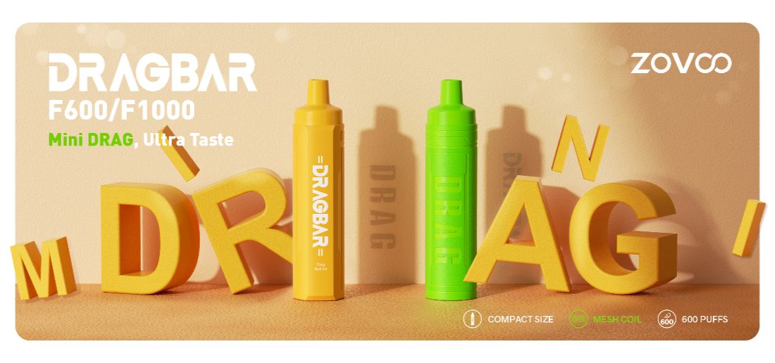 Mini DRAG, Ultra Taste! ZOVOO DRAGBAR New Products Released My Vape