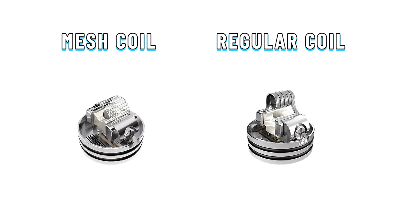 mesh coil vs regular coil