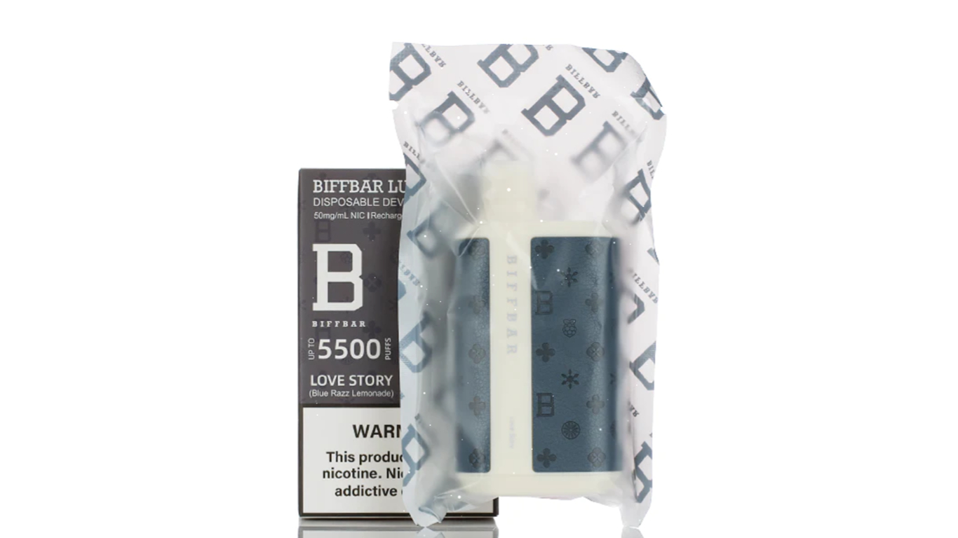 BIFFBAR Lux 5000 ሊጣል የሚችል vape kit-6