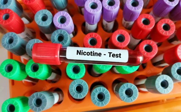 kaip išlaikyti nikotino testą