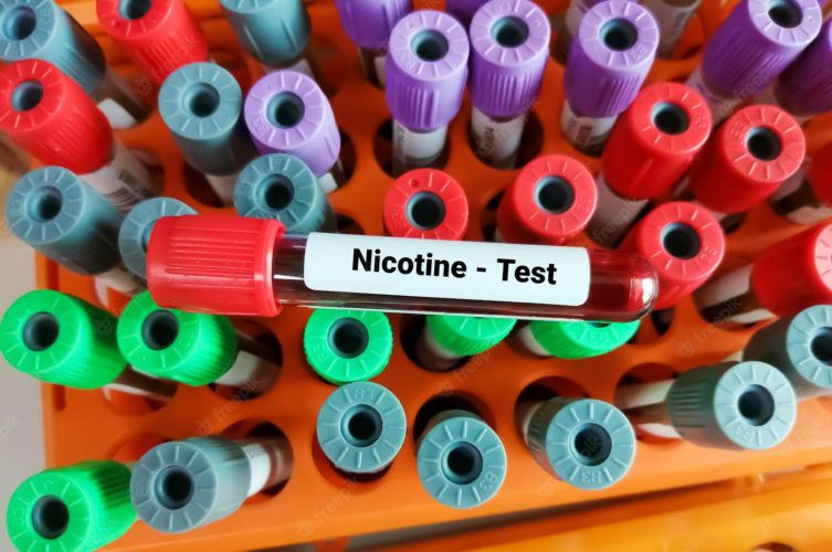 как пройти никотиновый тест