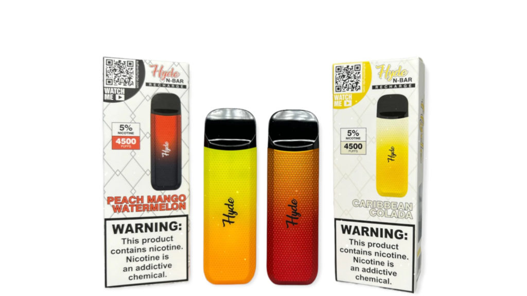 Hyde N Bar 4500 Puffs Disposable Vape Review: Stylish Device with Substance  - My Vape Review