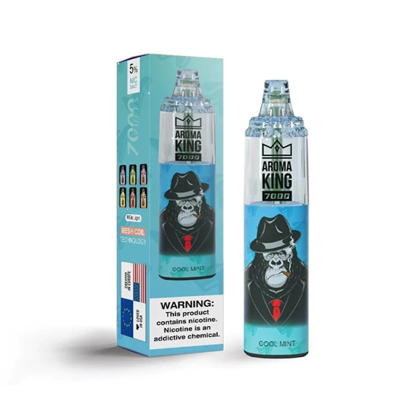 Aroma king 7000 puffs_cool menta