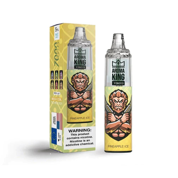 Aroma king 7000 puffs_pineapple ice