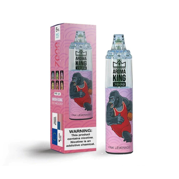 Aroma king 7000 puffs_pink limonada