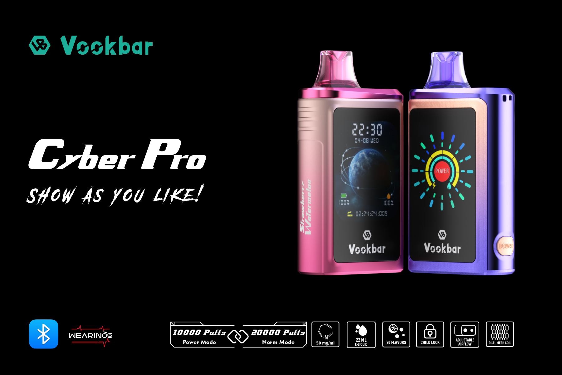 Vookbar Cyber Pro