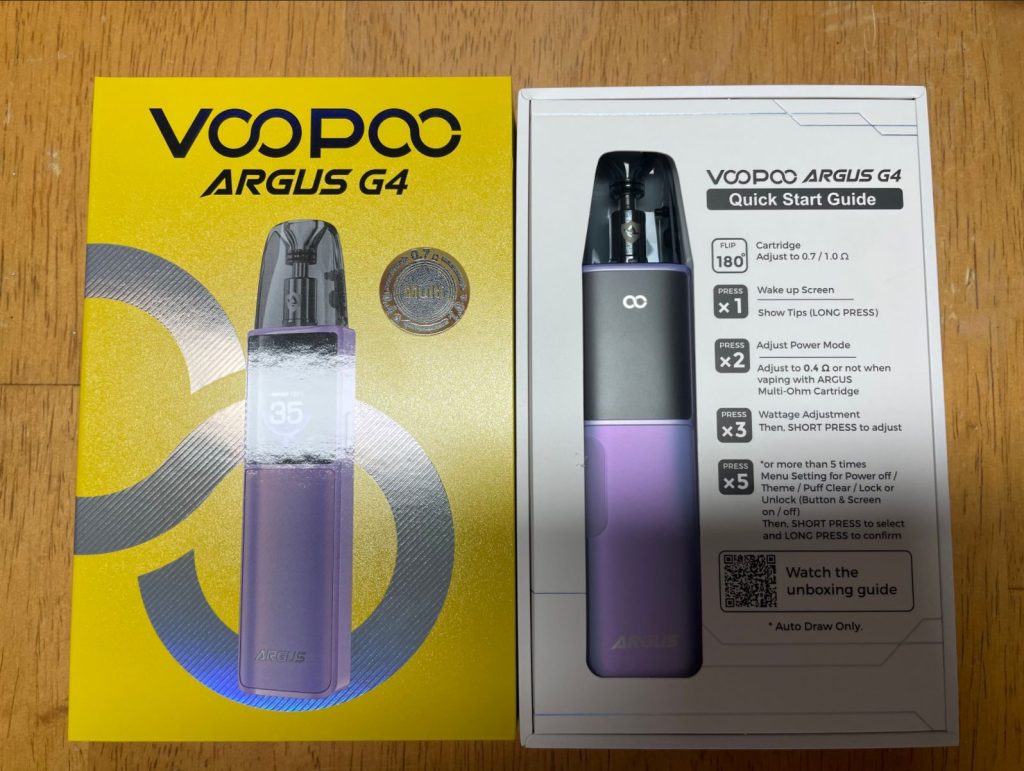 VOOPOO Argus G4 vs Argus G4 Mini