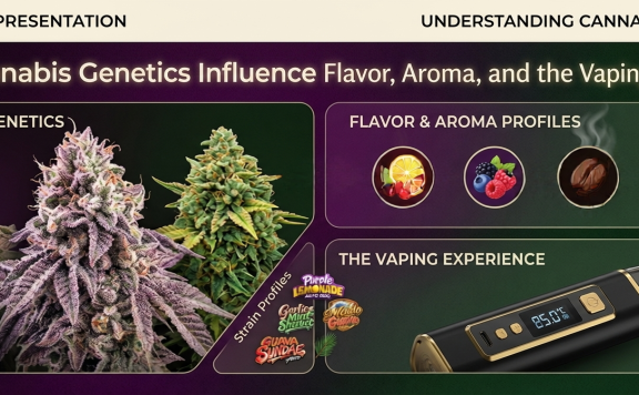 cannabis genetics flavor aroma vaping