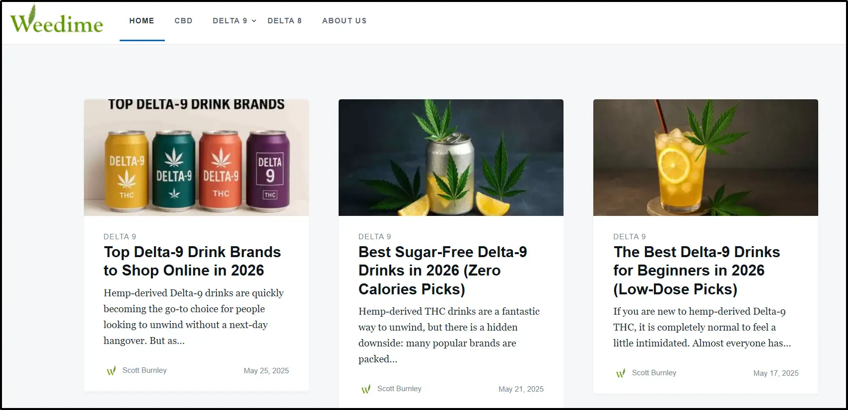 5 Best Delta 9 THC Drink Brands Worth Trying In 20262