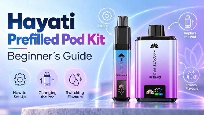 how to use hayati prefilled pod kit cover hands