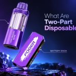what are two-part disposable vapes pod dock cover