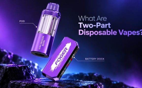what are two-part disposable vapes pod dock cover