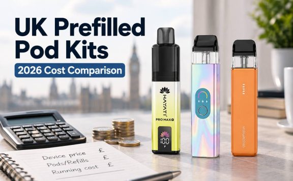 best prefilled pod kits uk 2026 running cost cover