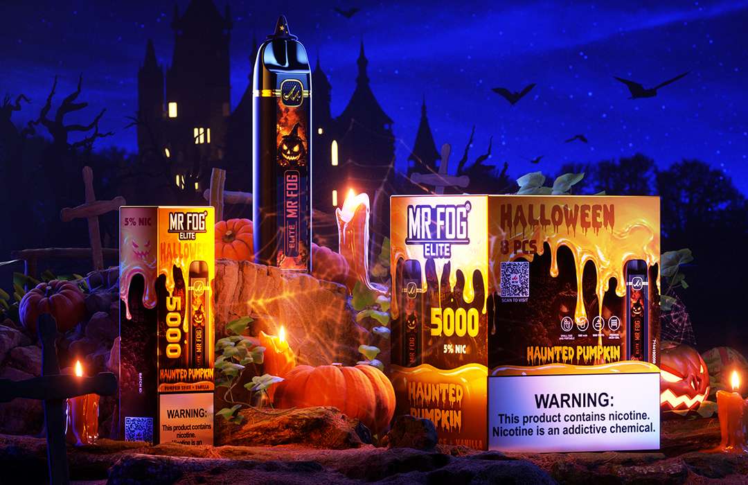 MR FOG Elite 5000 pumpkin device close-up