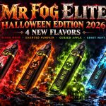 MR FOG Elite Halloween Edition 2026 four flavors cover