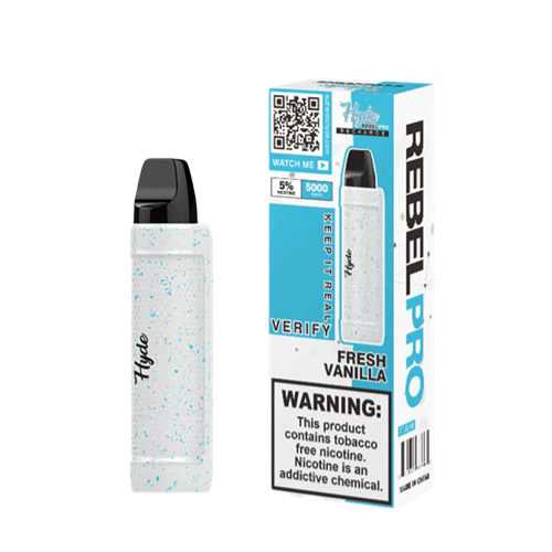 Vape jetable Hyde Rebel Pro - vanille fraîche