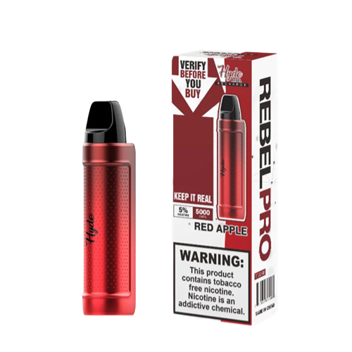 Hyde Rebel Pro disposable vape - red apple