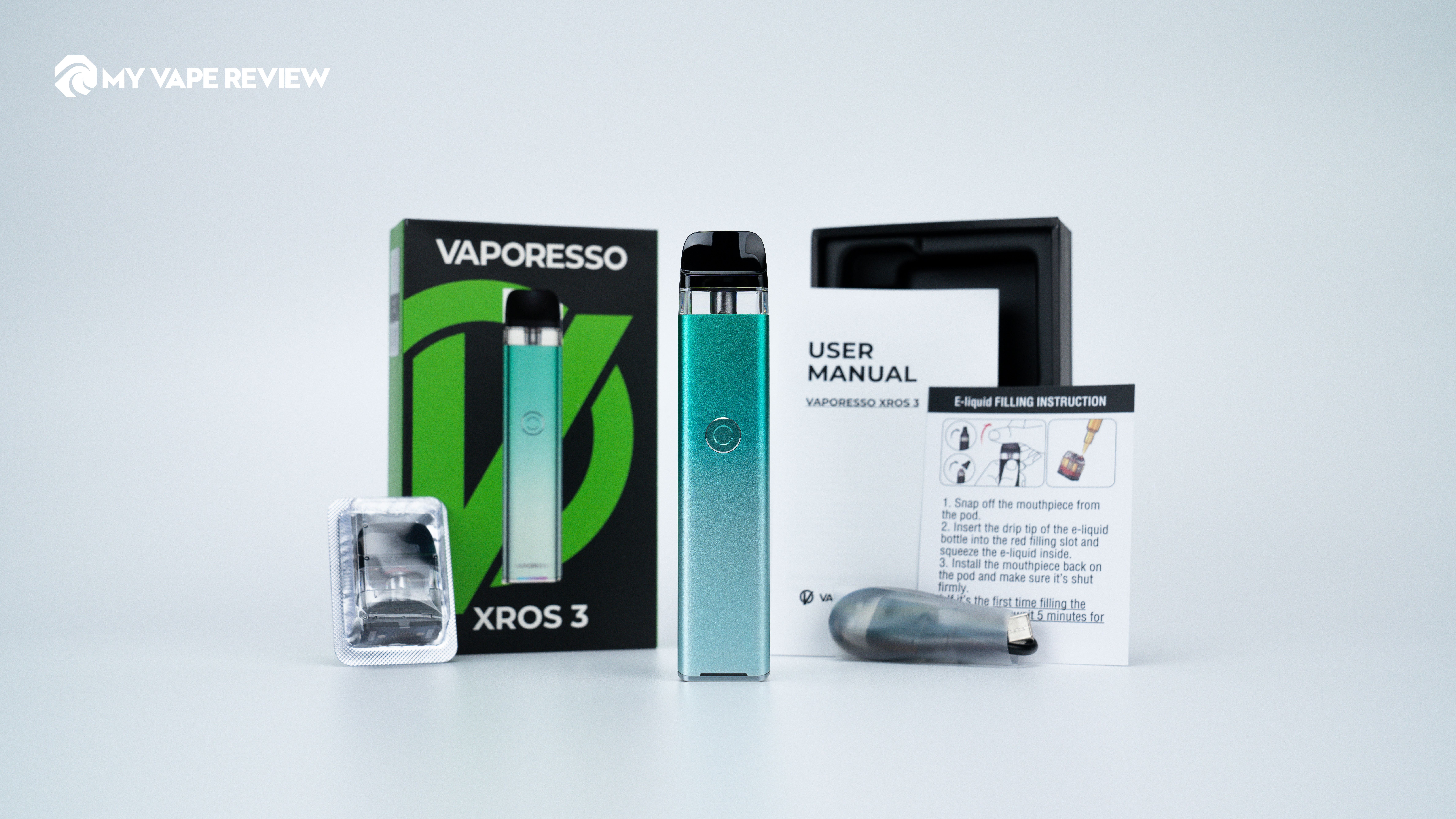 Vaporesso XROS Kit de vaporizador de 3 cápsulas (7)
